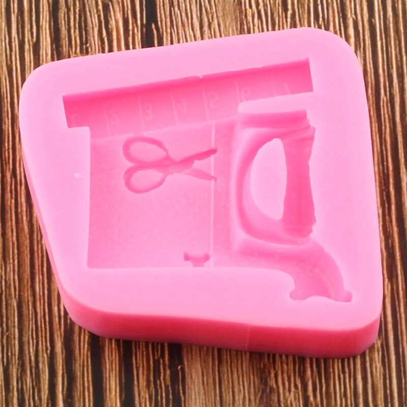 Retro School Supplies Decorative Silicone Mold