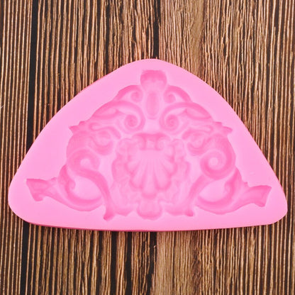 Ornate Cake Border Silicone Mold