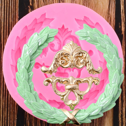 Luxurious Wreath Silicone Mold