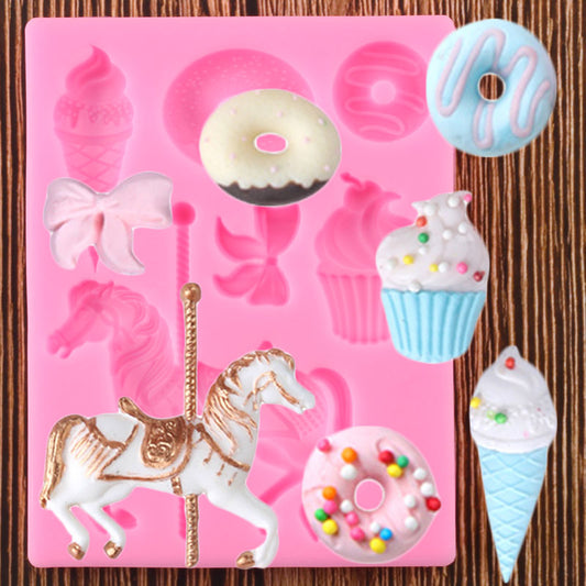 Carousel Ice Cream and Treats Mold