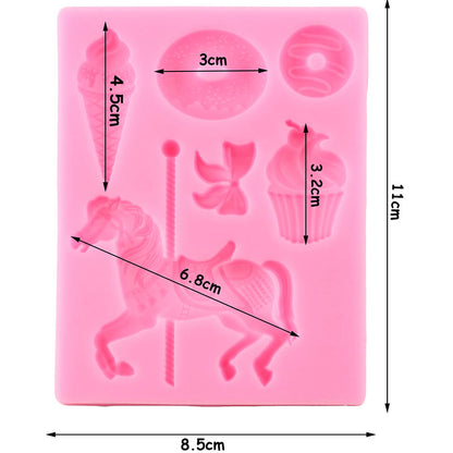 Carousel Ice Cream and Treats Mold
