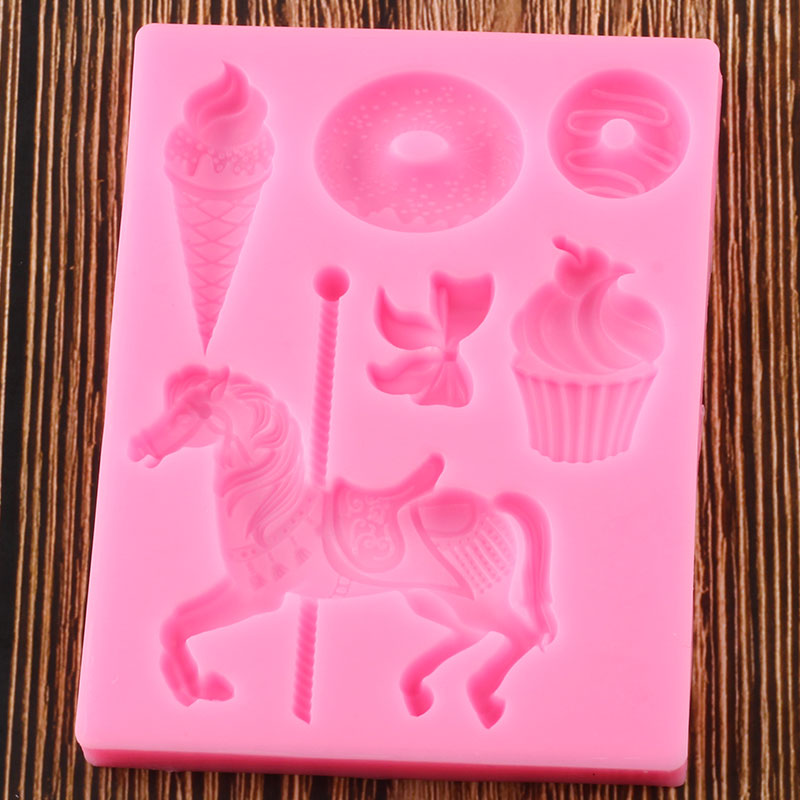 Carousel Ice Cream and Treats Mold