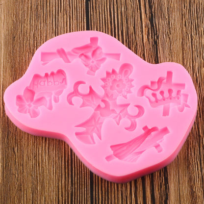 Cross Flower Mold