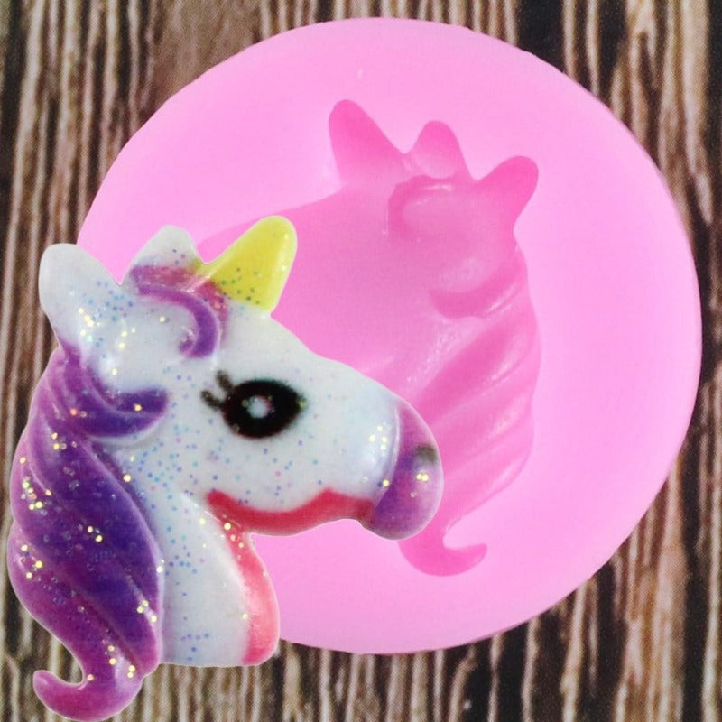 Baby Unicorn Head Mold