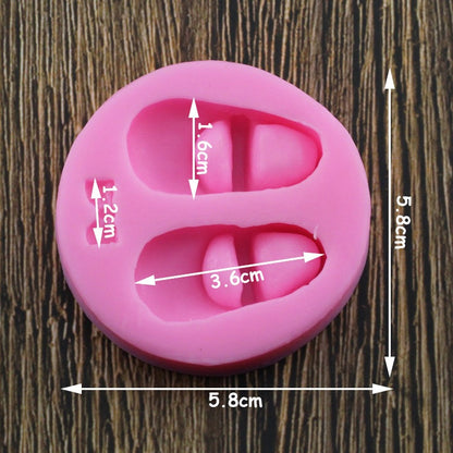 Cute Baby Shoes Mold