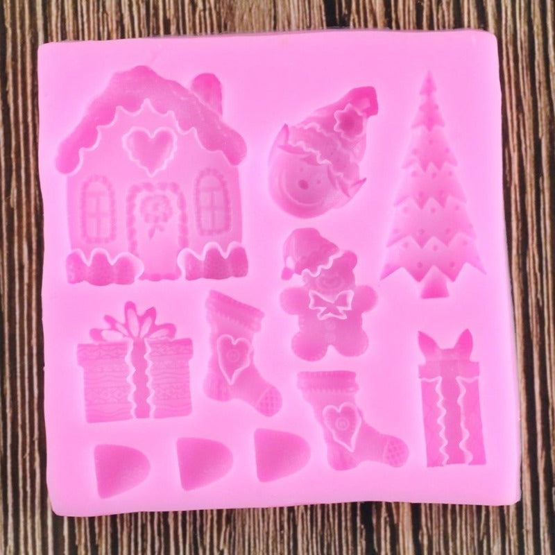 Special Christmas Silicone Mold Set