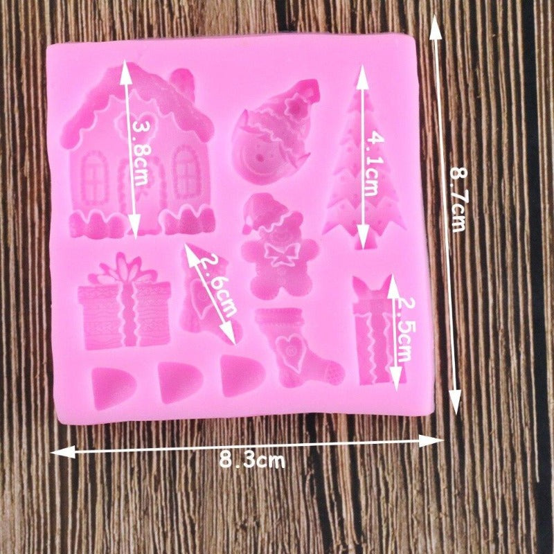 Special Christmas Silicone Mold Set