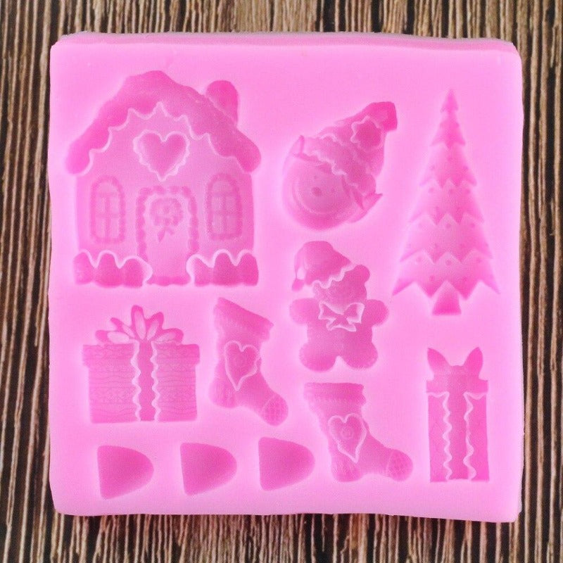 Special Christmas Silicone Mold Set