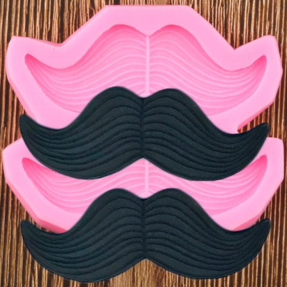 Two Moustaches Silicone Mold