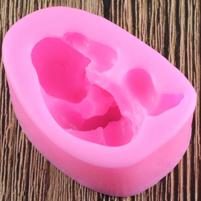 Cute Realistic Baby Silicone Mold