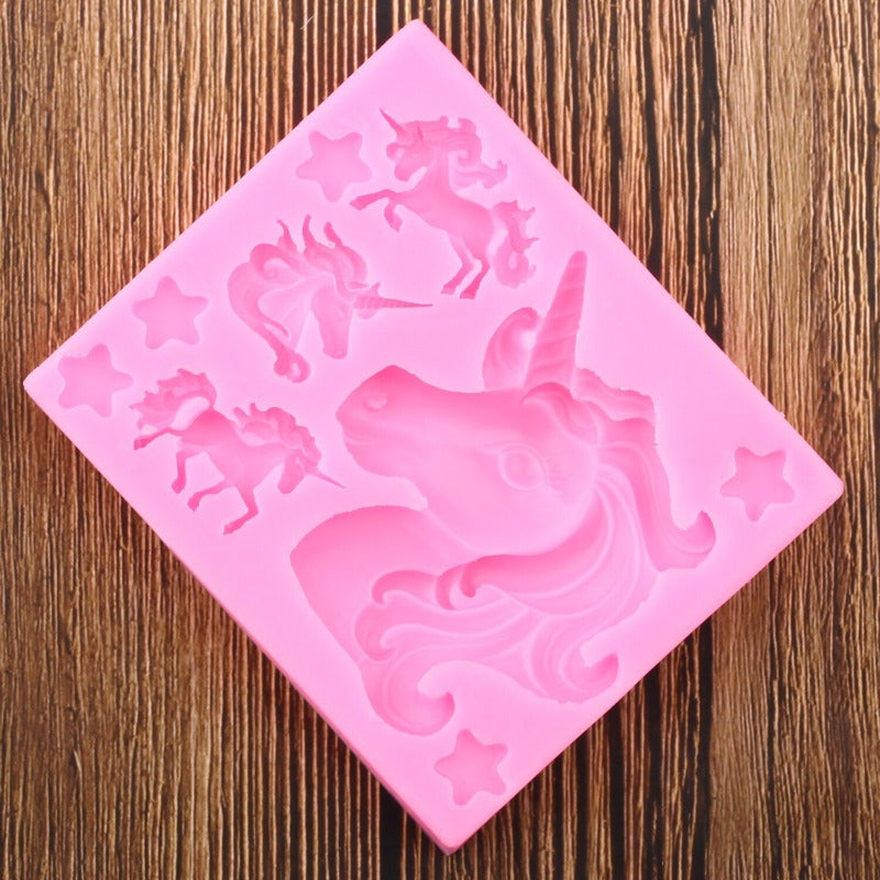 3D Unicorns Mold