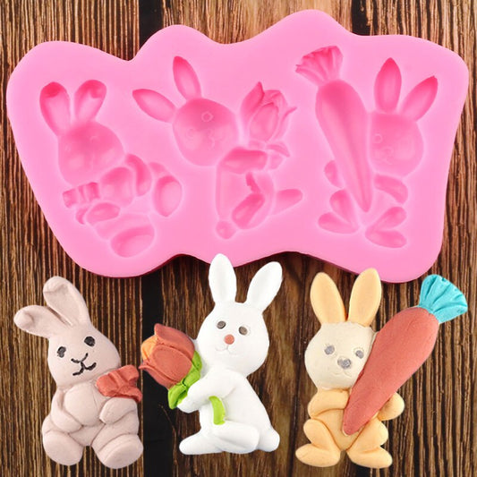 Bunny Carrot Mold