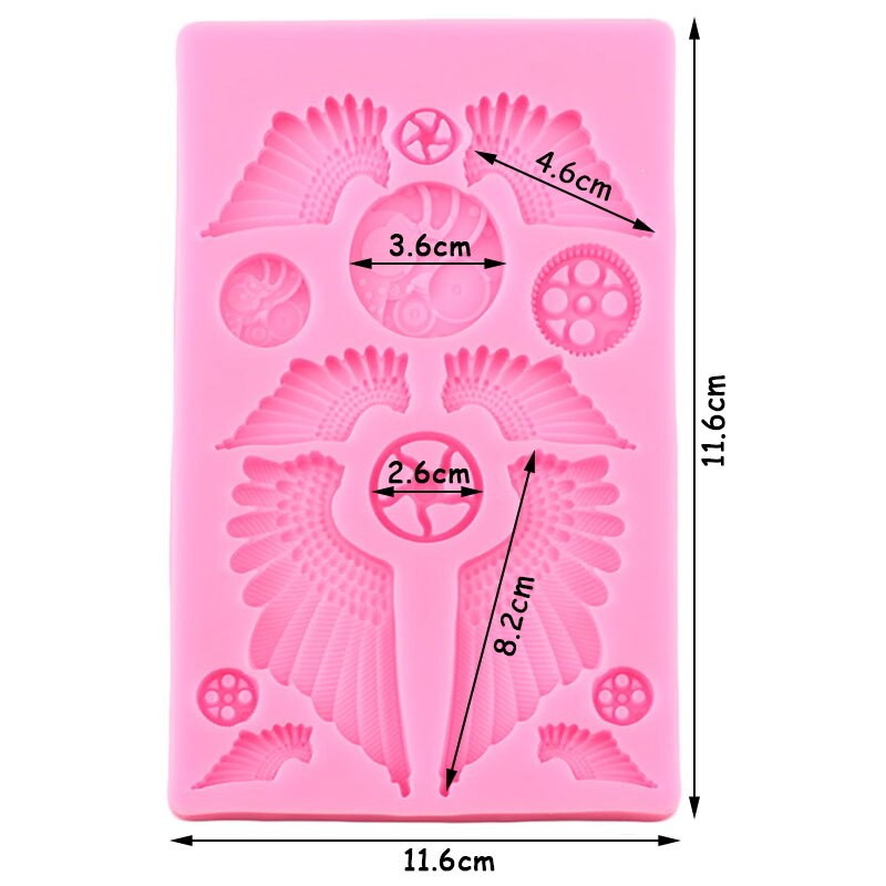 Mechanical Gear Wings Mold