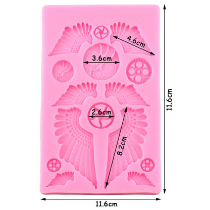 Mechanical Gear Wings Mold
