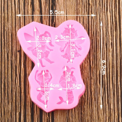 Mermaids and Fairies Silicone Mold