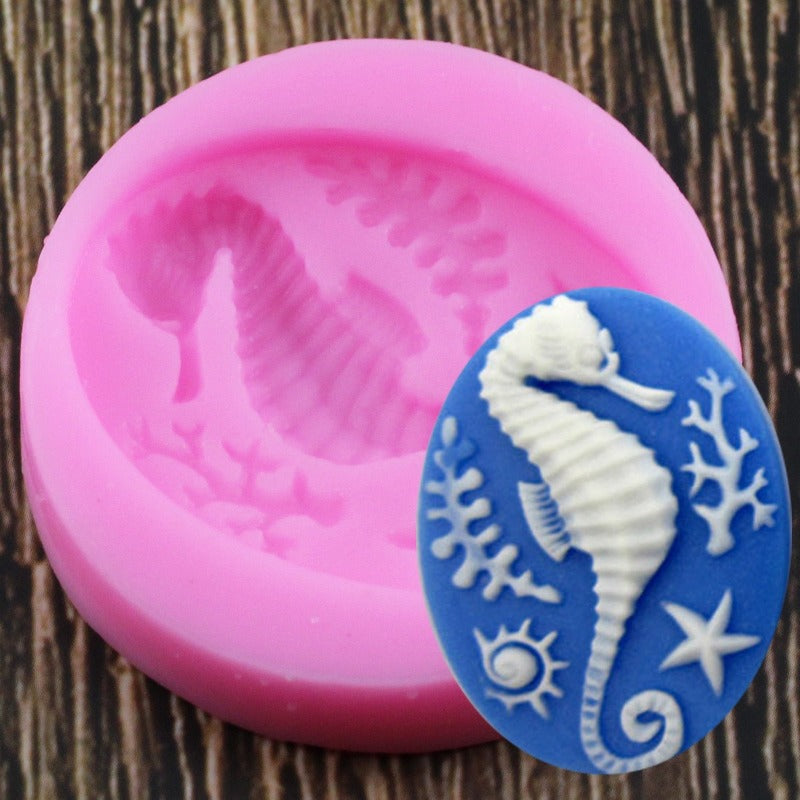 Seahorse Rock Silicone Mold