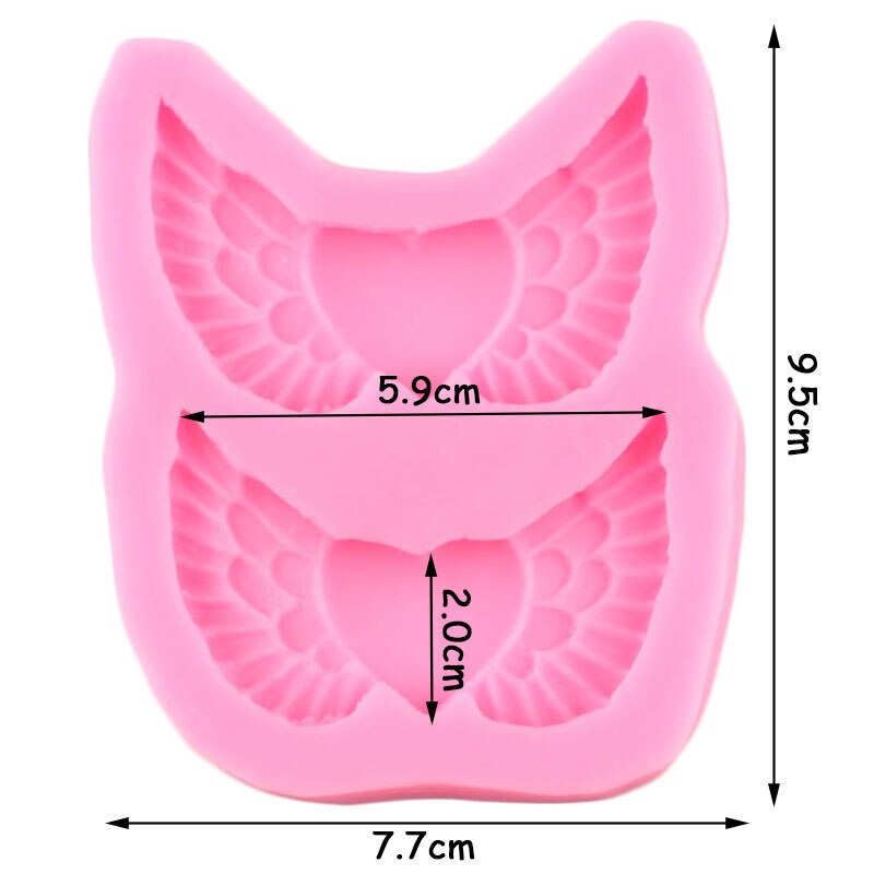 Heart Wings Mold