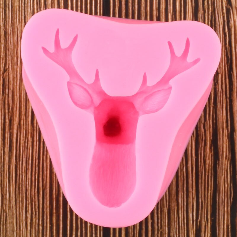 Realistic Deer Head Mold