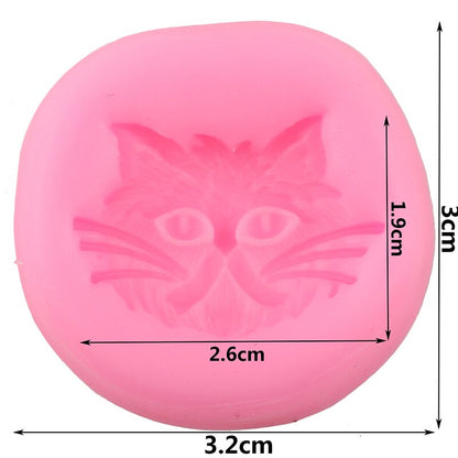 Cute Cat Face Mold