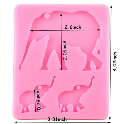 Elephant Silicone Mold