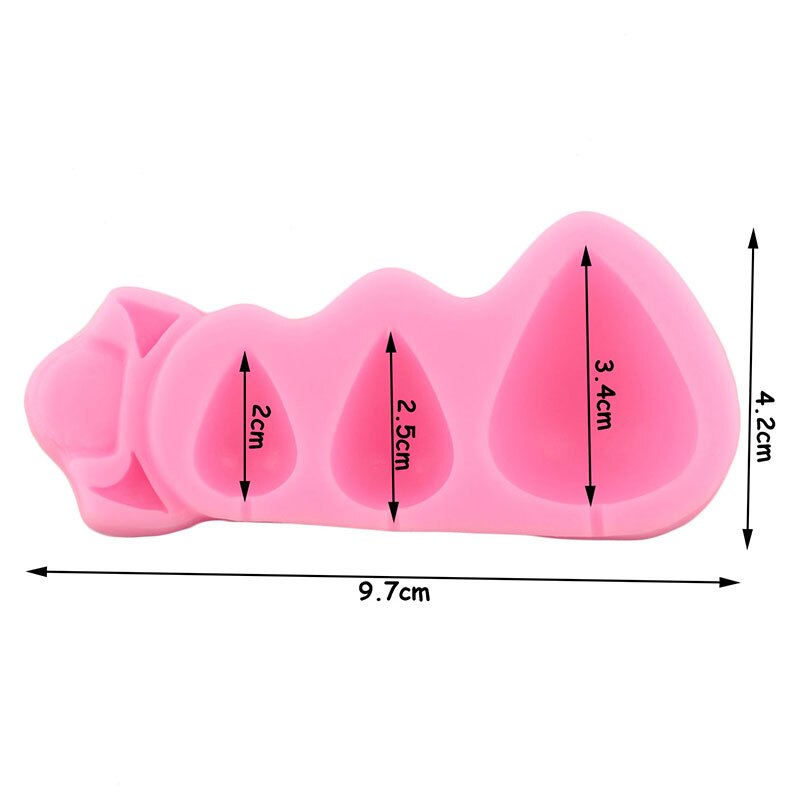 Rose Cones Silicone Mold