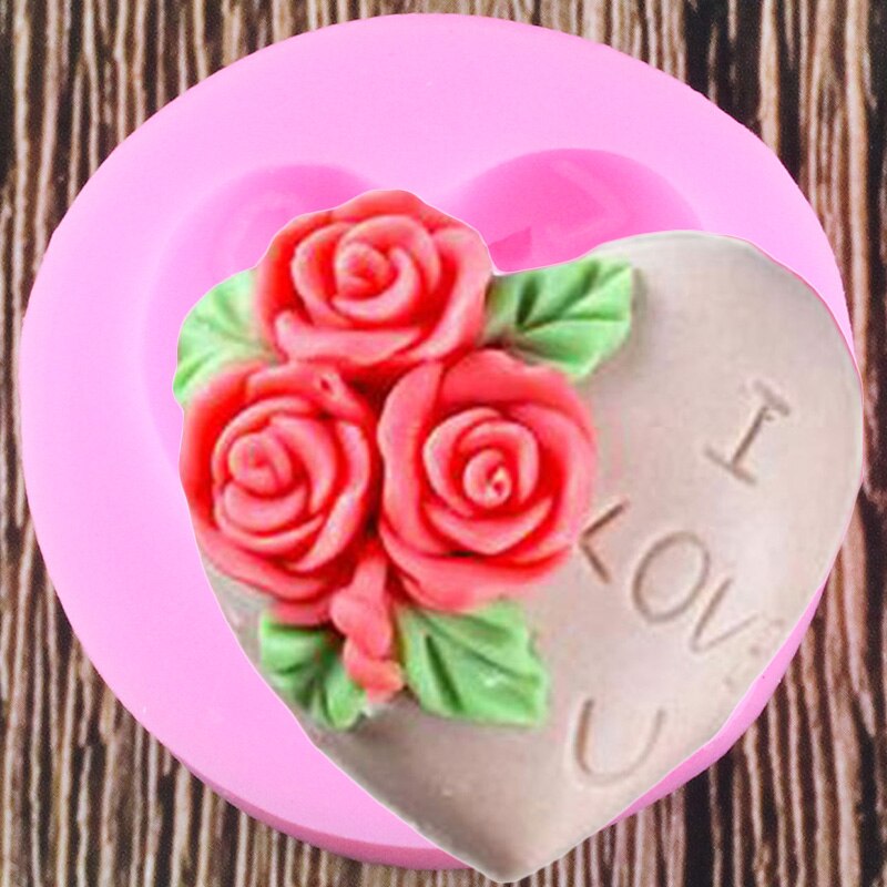 Heart Shaped Flower Mold