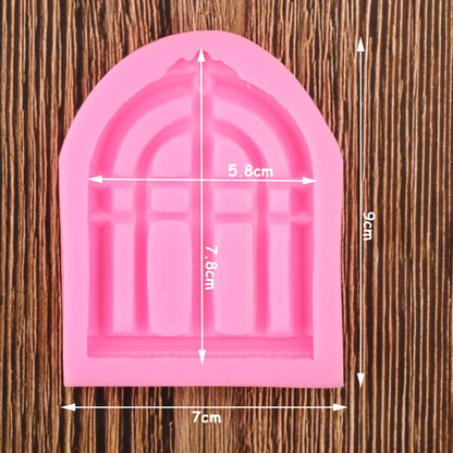 Luxurious Window Border Silicone Mold