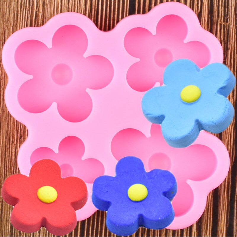 Color-Party Flower Petals Silicone Mold