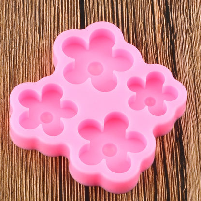 Color-Party Flower Petals Silicone Mold