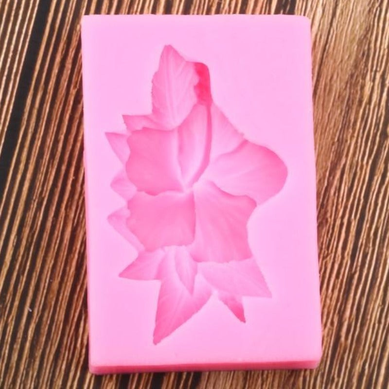 3D Hibiscus Rose Flower Mold