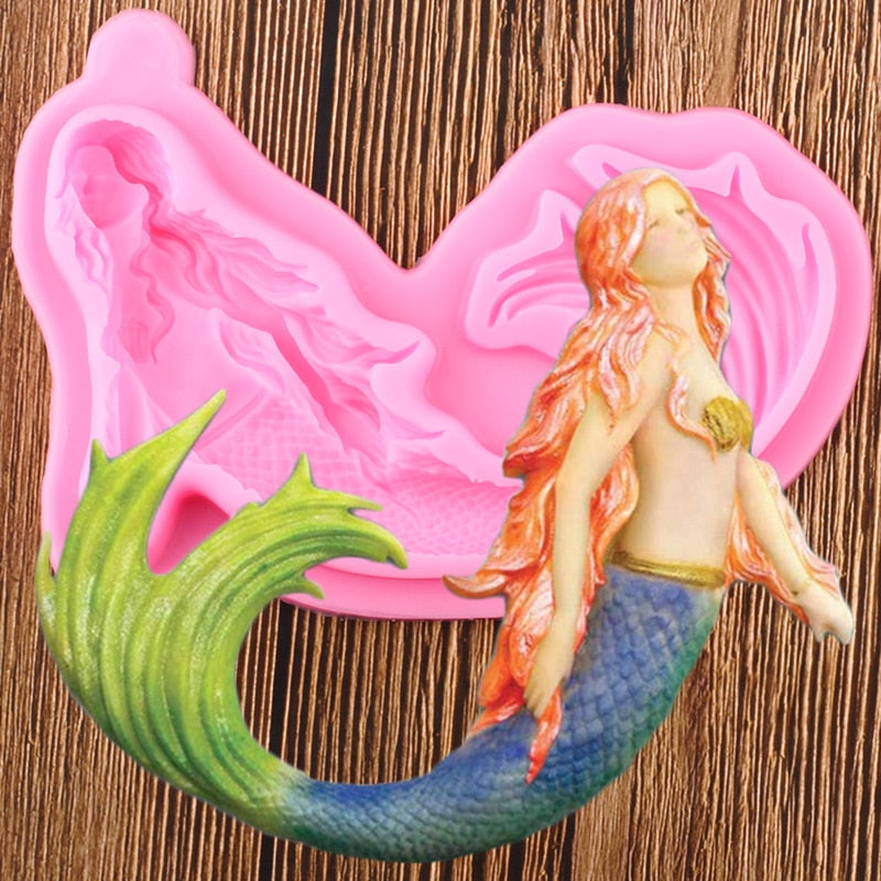 3D Mermaid Mold