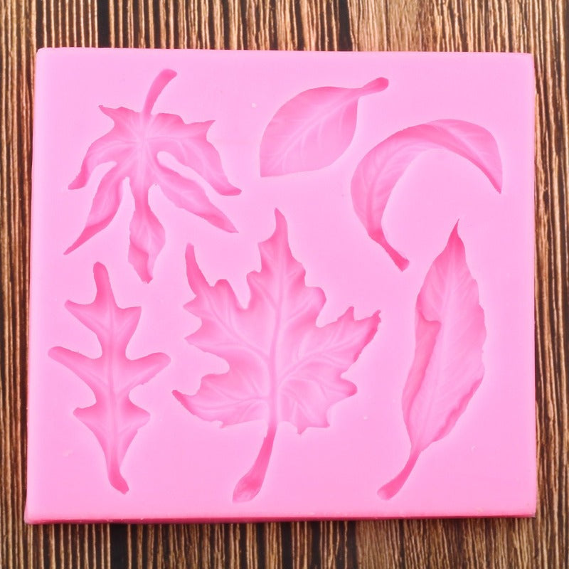 Autumn Leaves Silicone Mold