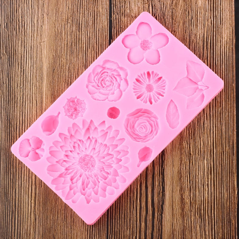 Flowers Silicone Mold