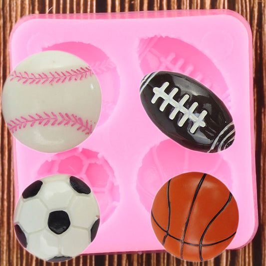 Sports Balls Mold Set