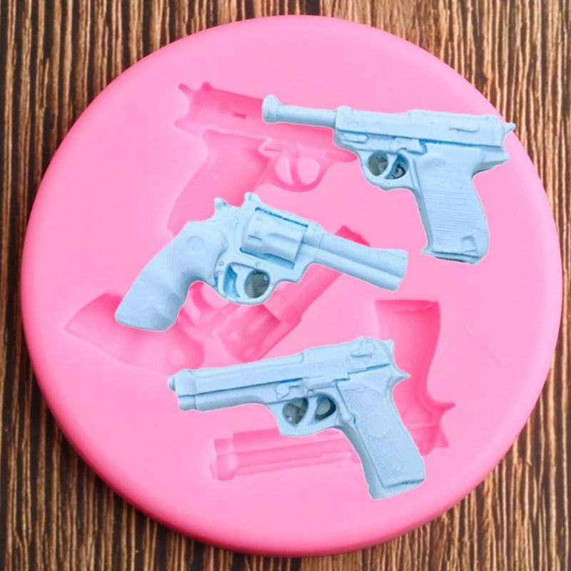 Handgun Fondant Mold