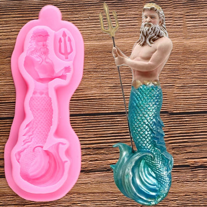 Neptune Decorative Silicone Mold