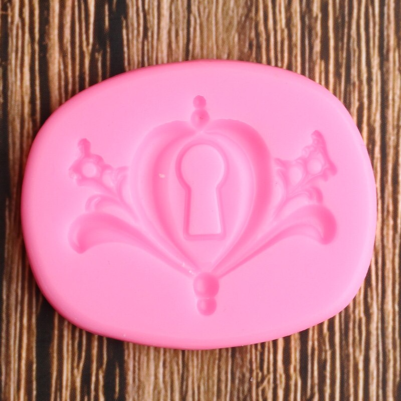 Vintage Key Hole Lock Silicone Mold