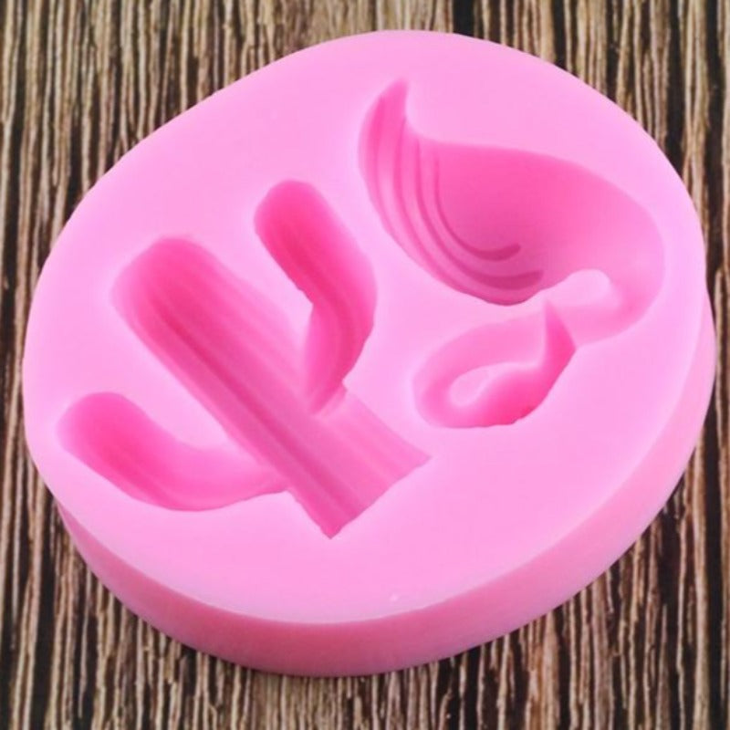 Cactus And Flamingos Mold