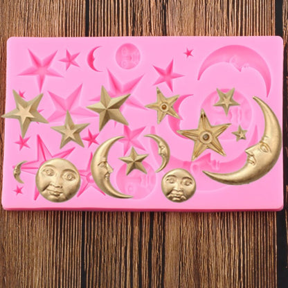 Moon Star Sun Combo Silicone Mold Set