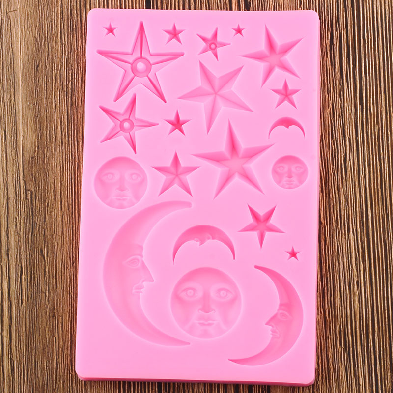 Moon Star Sun Combo Silicone Mold Set