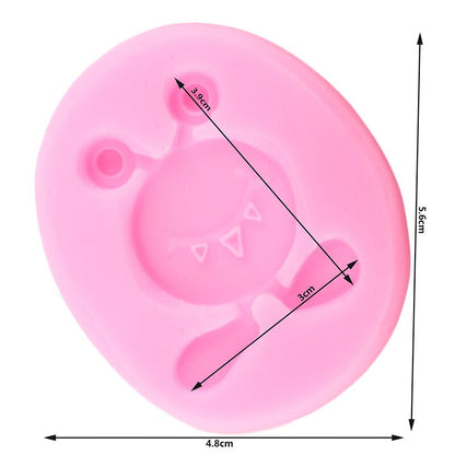 3D Antenna-Eyed Monster Mold