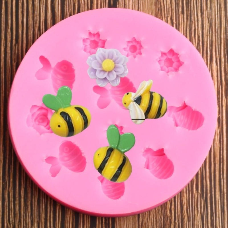 Bee & Flower Mold