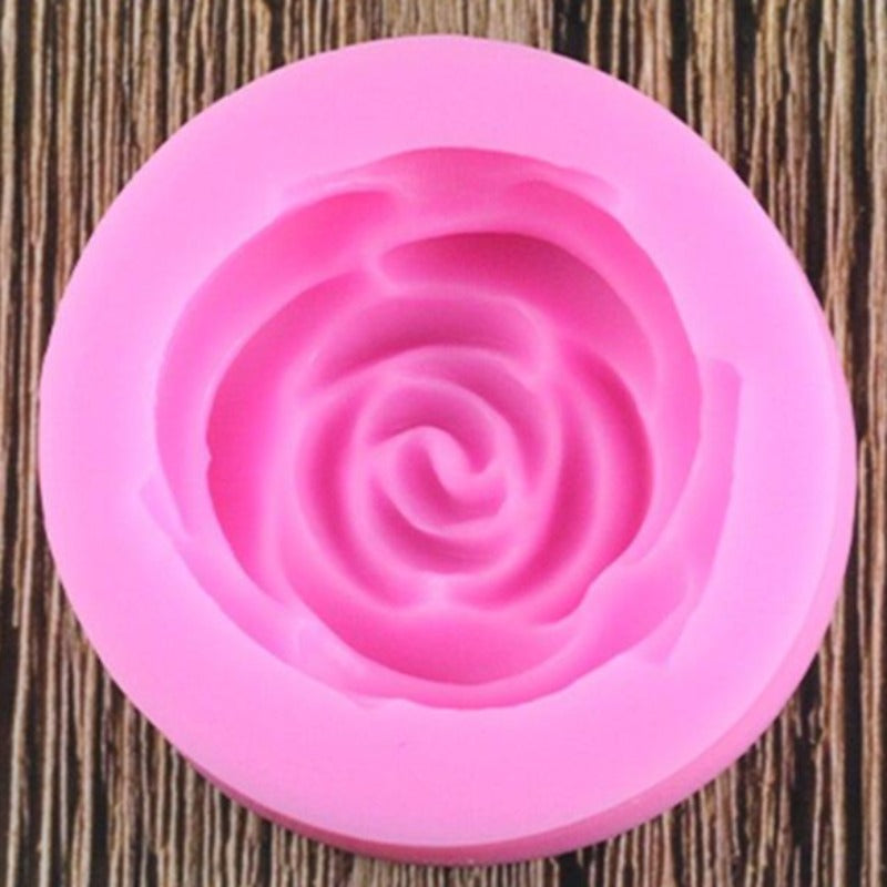 Fluffy Rose Flower Mold