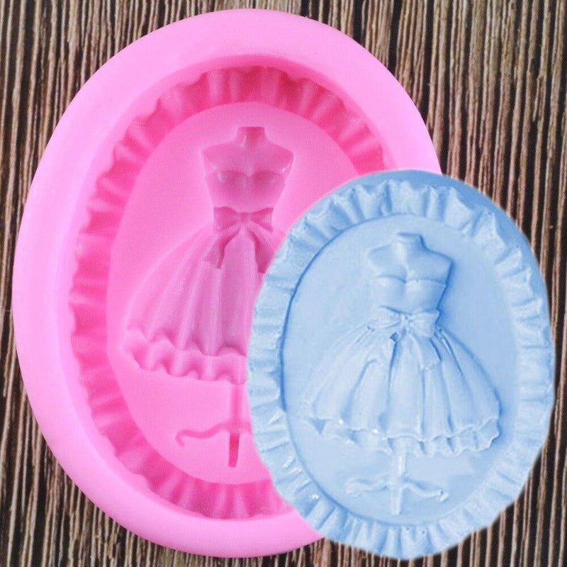 Lady Dress Soap Mold