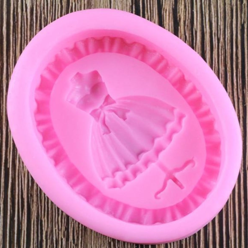 Lady Dress Soap Mold