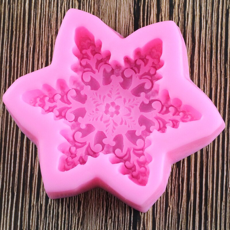 3D Winter Snowflake Mold