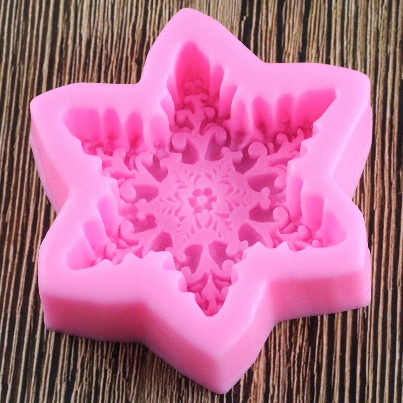 3D Winter Snowflake Mold