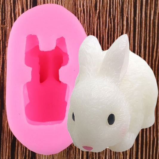 3D Baby Bunny Silicone Mold