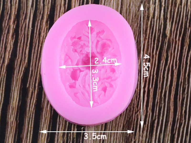 Rose Flower Soap Mold