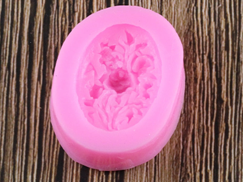 Rose Flower Soap Mold